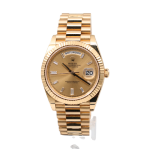 Rolex – Day-Date 40mm – Champagne Baguette – 228238 – 2024 - Image 10