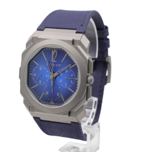 Bulgari – Octo Finissimo Chronograph GMT Automatic – “Yoshida Blue” – 103889 – 2026 - Image 14