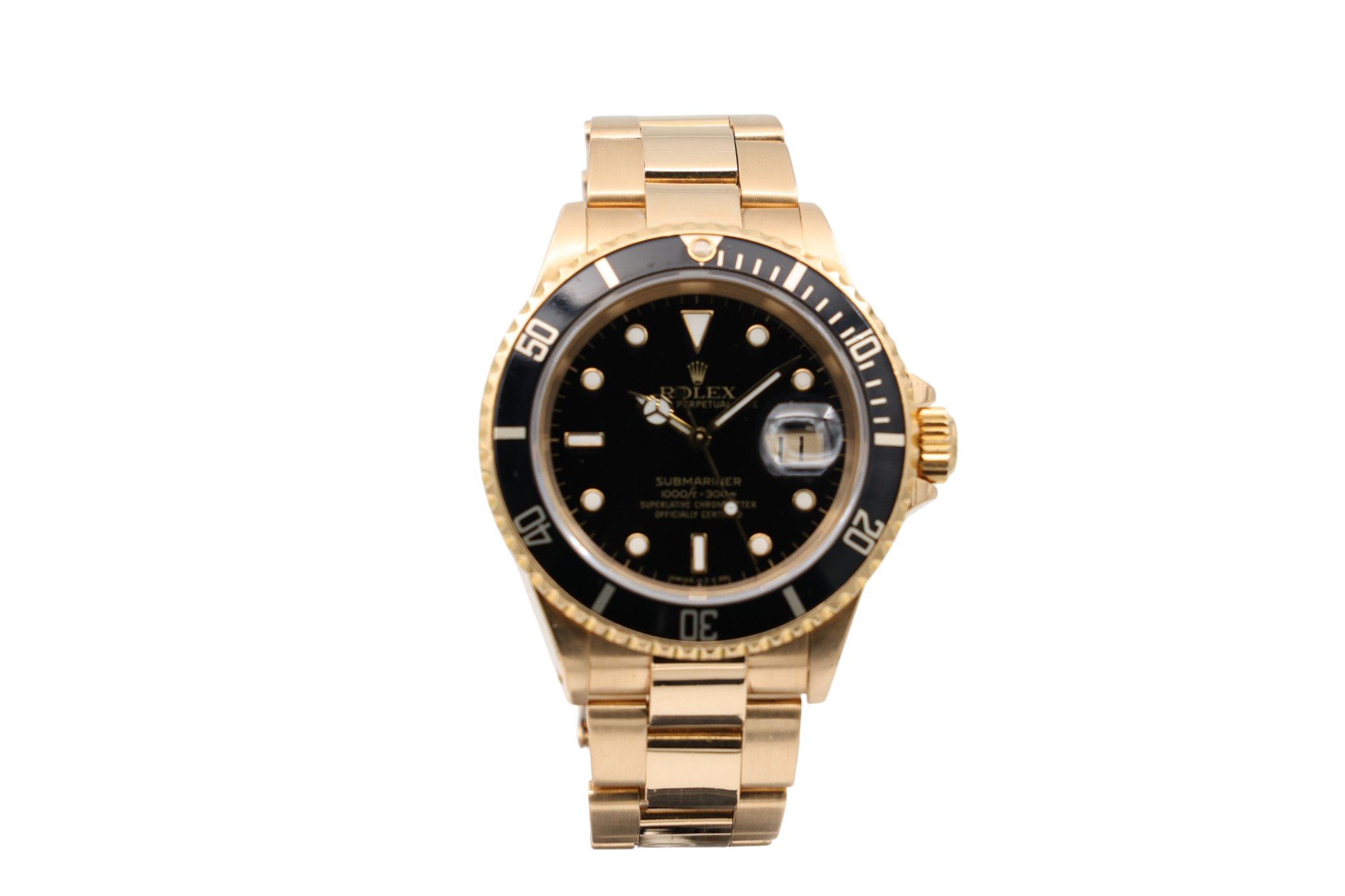 Rolex – Submariner – Yellow Gold – 16618 – 1989 - Image 60