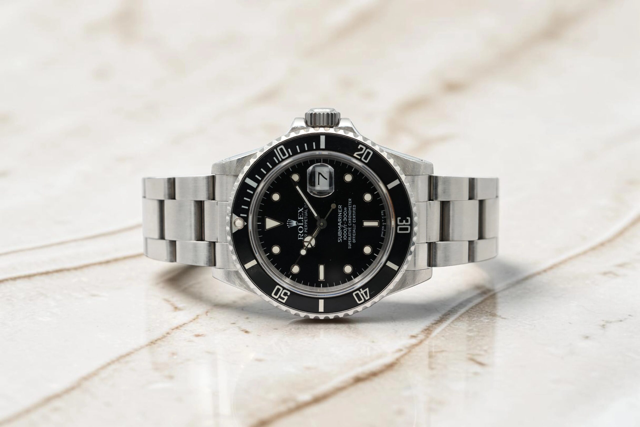 Rolex Submariner – Black – 16800 – 1987 - Image 2
