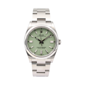 Rolex – Oyster Perpetual – Pistachio Dial – 126000 – 2025