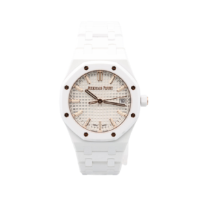 Audemars Piguet – Royal Oak – Silver & Gold Dial – 77350CB – 2026 - Image 8