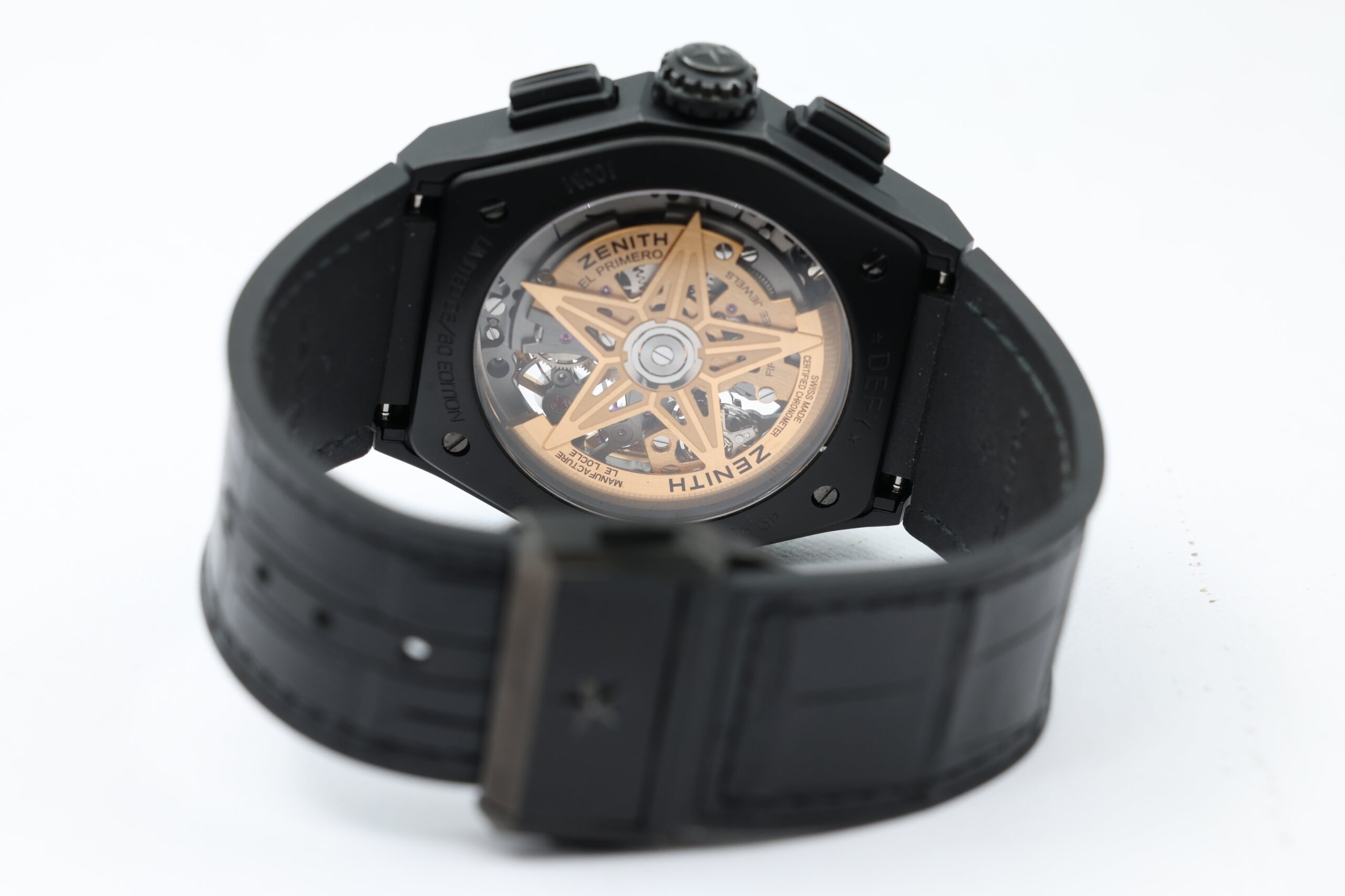 Zenith Defy – El Primero 21 – Park Lane Edition – Skeleton Gold – 49.9005.9004/72.R582 – 2022 - Image 5