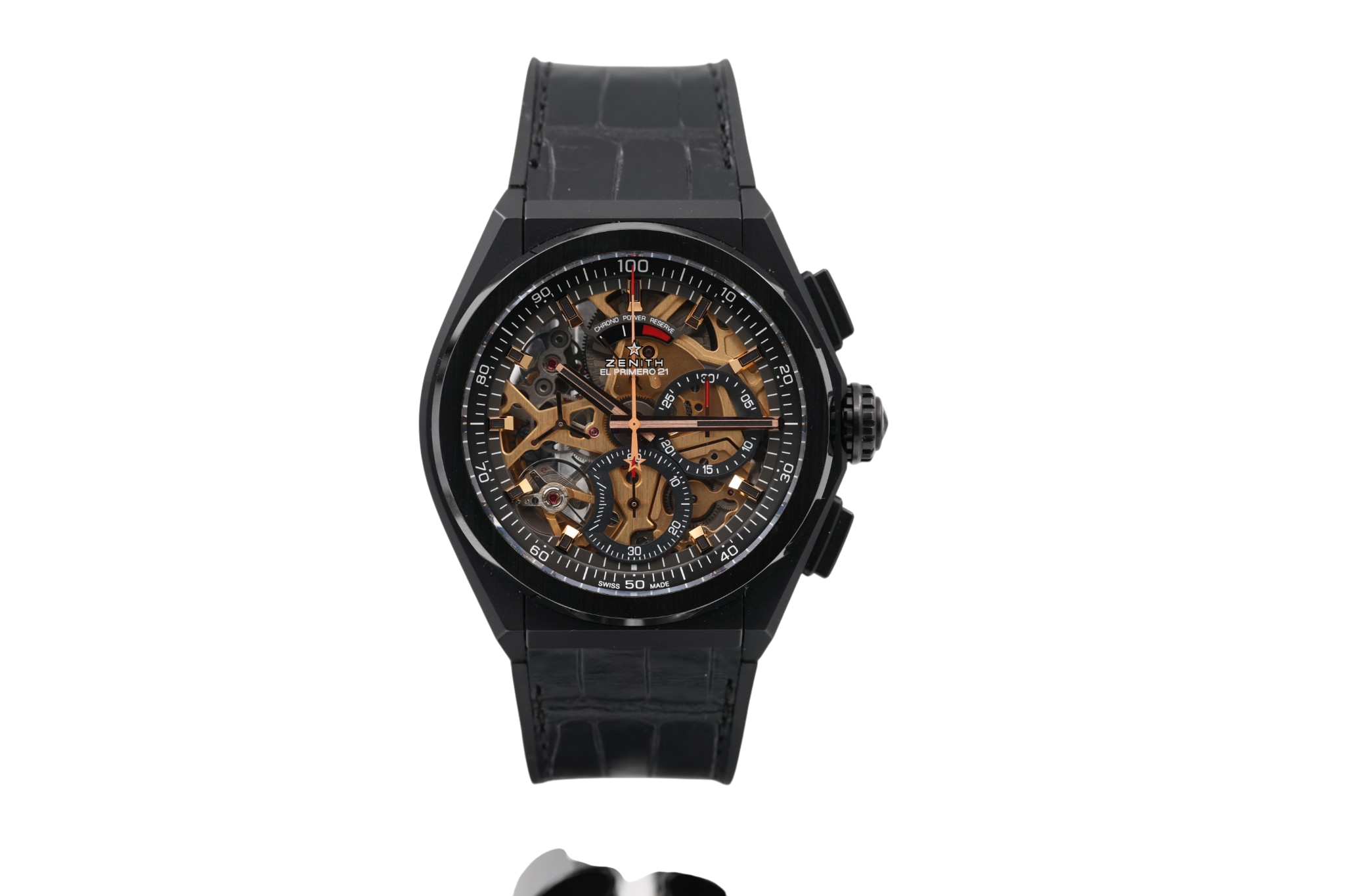 Zenith Defy – El Primero 21 – Park Lane Edition – Skeleton Gold – 49.9005.9004/72.R582 – 2022 - Image 8