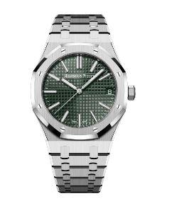 Alternative view of Audemars Piguet, Audemars Piguet Royal Oak "50th Anniversary", 15510ST.OO.1320ST.04